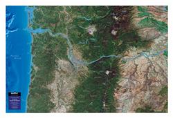Portland - Pacific Northwest – 3D Earth Image Map 0032